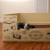 Cardboard Flatpack Hygienic Whelping Box