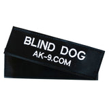 AK-9 Pair of Dog Warning Patches For Harnesses and Leads