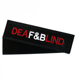 AK-9 Pair of Dog Warning Patches For Harnesses and Leads