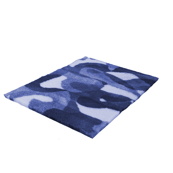 Non-Slip Vetfleece - Blue with White Camouflage