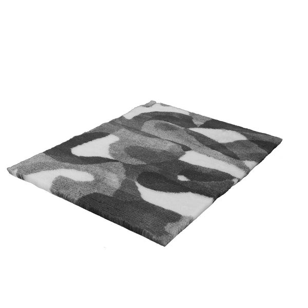 Non-Slip Vetfleece - Charcoal with White Camouflage