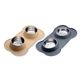 Hungry Henry Silicone Tray with Twin Bowls