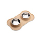 Hungry Henry Silicone Tray with Twin Bowls