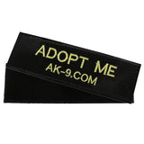 AK-9 Pair of Dog Warning Patches For Harnesses and Leads