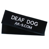 AK-9 Pair of Dog Warning Patches For Harnesses and Leads