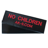 AK-9 Pair of Dog Warning Patches For Harnesses and Leads