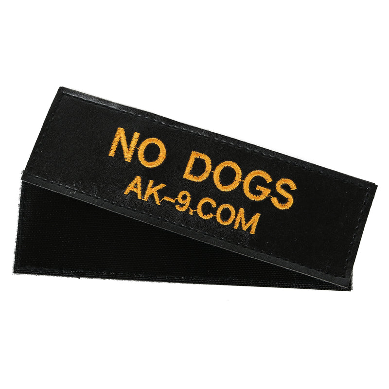 AK-9 Pair of Dog Warning Patches For Harnesses and Leads