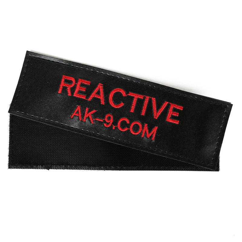 AK-9 Pair of Dog Warning Patches For Harnesses and Leads