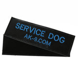 AK-9 Pair of Dog Warning Patches For Harnesses and Leads